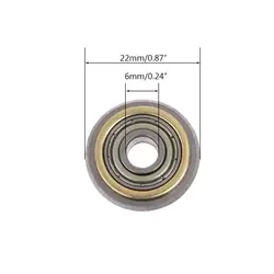 Manuelle Fliesen Ziegel Cutter Dreh Lager Rad Ersatz Für Schneiden Maschine 22mm Dropshipping