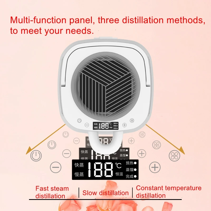 Smart extraction essential pure dew distilled hydrosol machine rose hydrosol medicine oil alcohol household hydrosol machine
