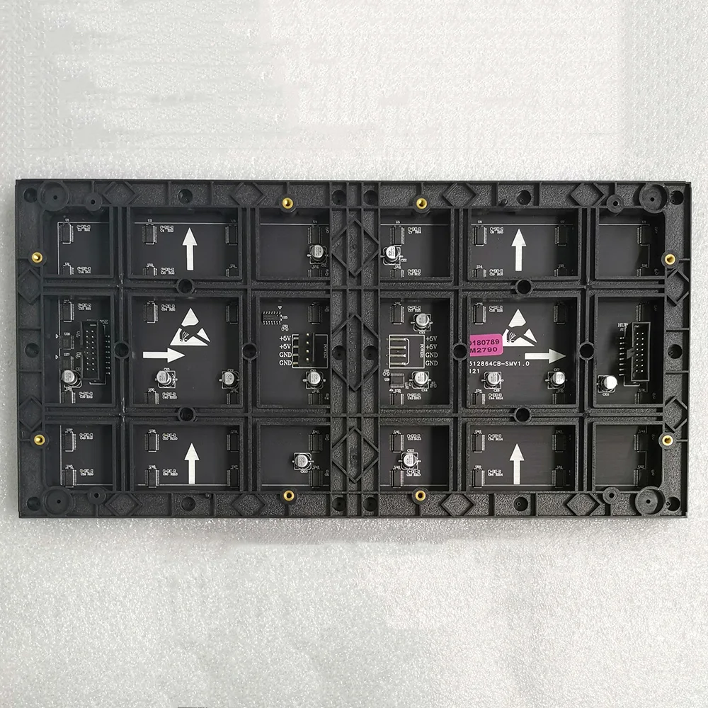 وحدة LED داخلية P2.5 320x160mm 128x64 بكسل RGB HD شاشة LED بالألوان الكاملة لوحة حائط الفيديو