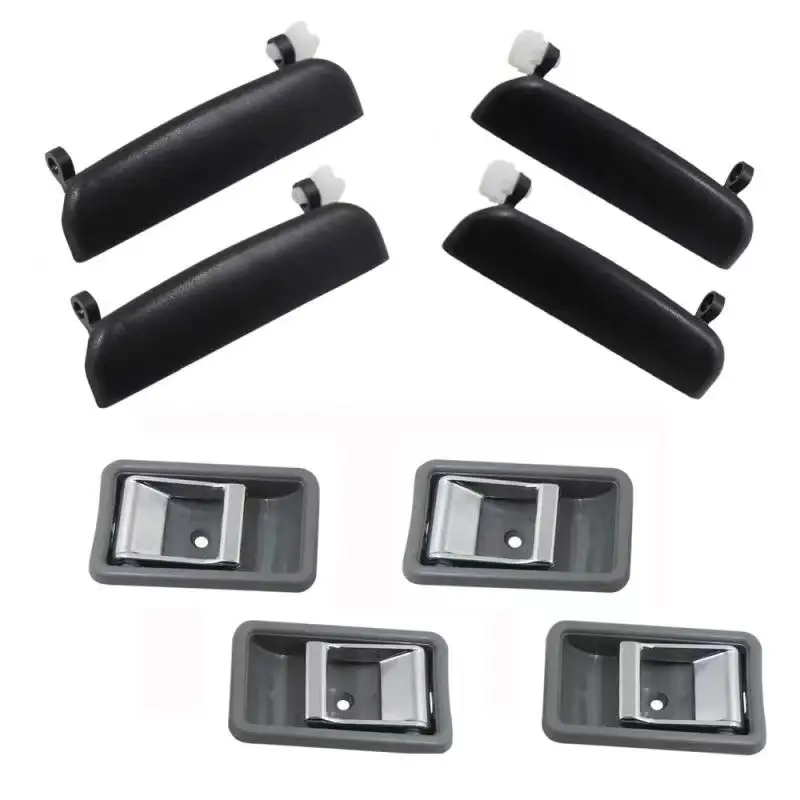 8PCS SET FOR  FOR KIA PRIDE OUTSIDE INSIDE DOOR HANDLE(OLD TYPE)