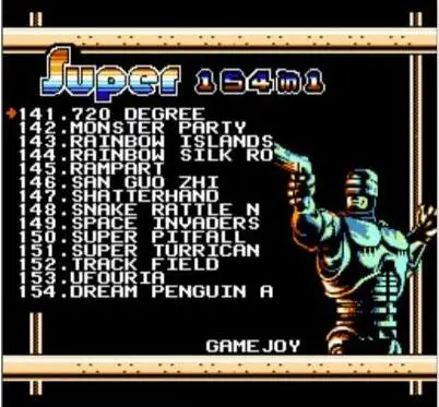 لعبة الريمكس الأفضل 154 في 1 E @ rthfob finalفانتازي y123 fazanadu TheZeld12 Megaman123456 60Pins عربة ألعاب