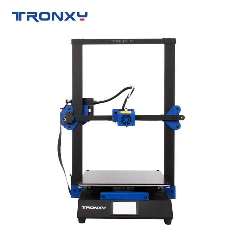 

TRONXY новейший 3D Принтер Бесплатная доставка фотография 300*300*400 титановый экструдер стеклянная пластина двойной мотор Impresora 3D алюминиевая рамка