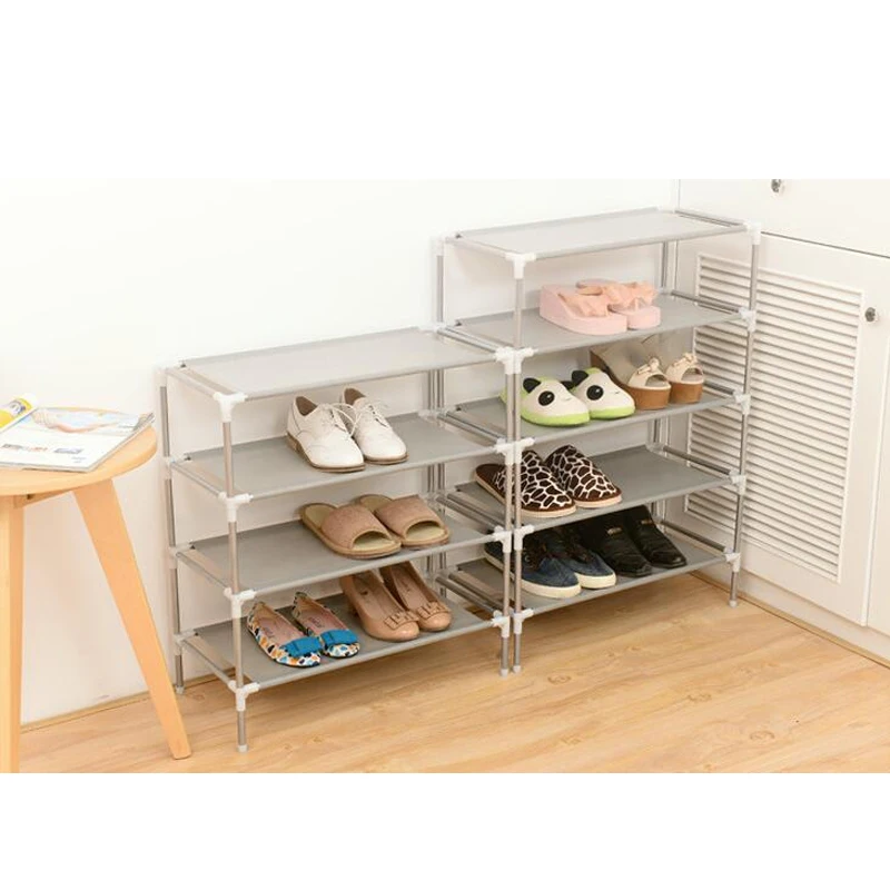 Non-Woven Fabric Dustproof Shoes Rack Storage Organizer Shoe Cabinet Shoes Shelf Hallway Bedroom Livingroom Footwear Shoe Racks