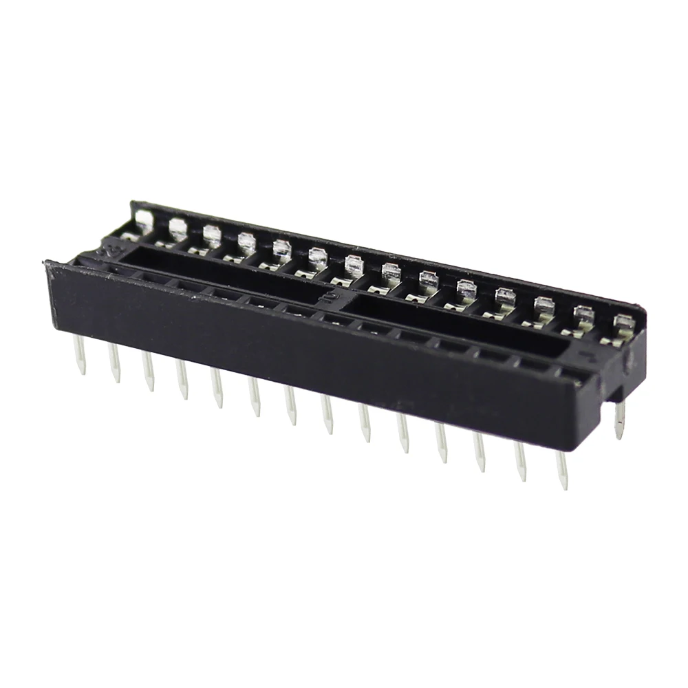 66Pcs/Lot DIP IC Sockets Adaptor Solder Type Socket Kit 6,8,14,16,18,20,24,28 Pin for arduino PCB Diy Kit