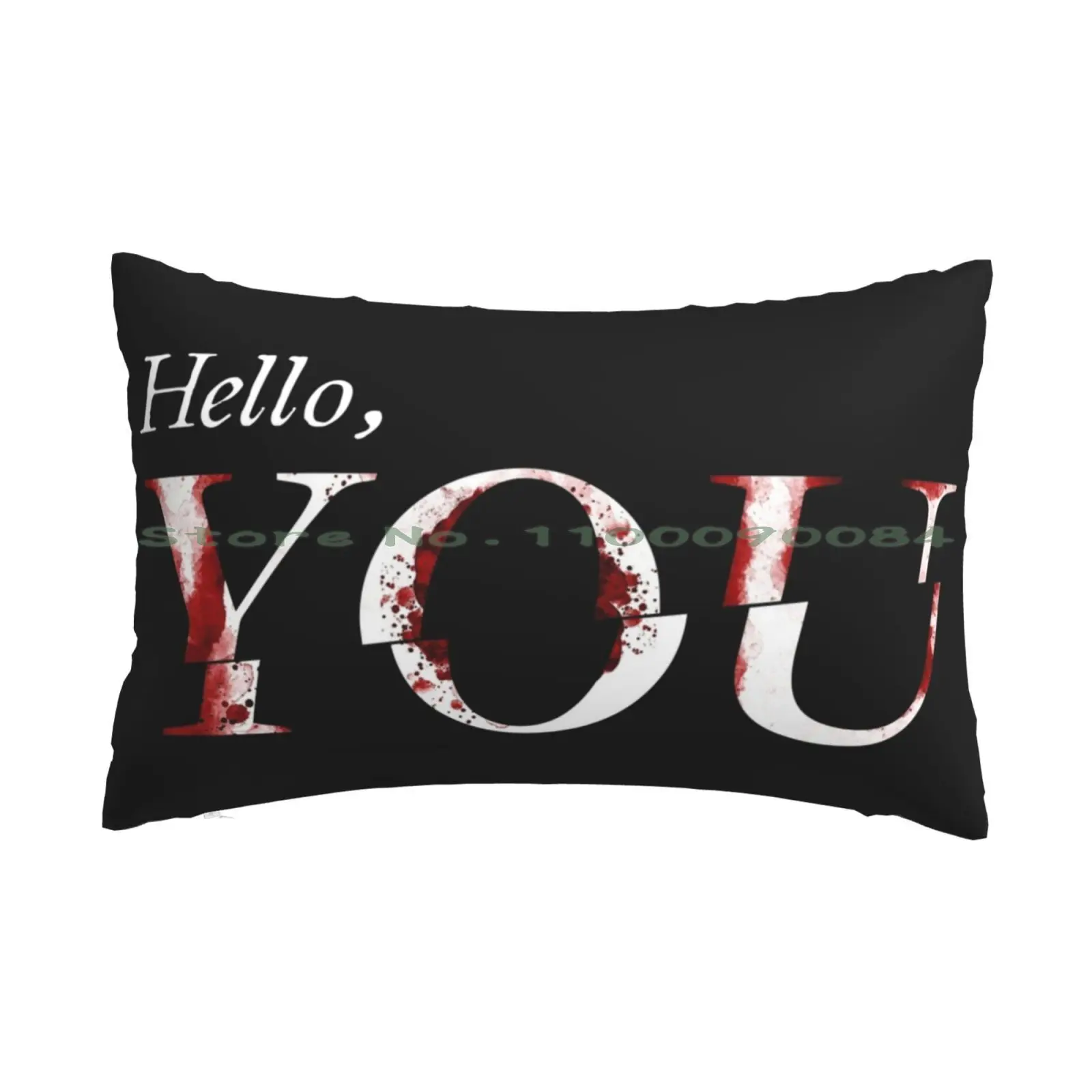 Hello , You Pillow Case 20x30 50*75 Sofa Bedroom Joe Goldberg Netflix You Tv Series Guinevere Beck Hello You Tv Show Drama