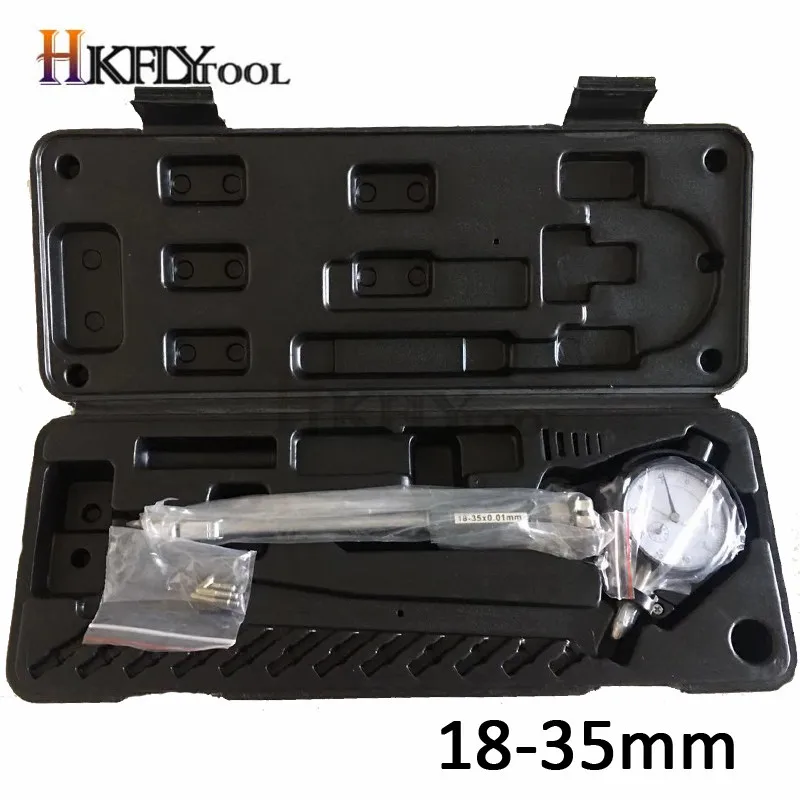 50-160มม.35-50มม.0.01มม.Dial Bore Gauge ตัวบ่งชี้เส้นผ่าศูนย์กลางตัวบ่งชี้ความแม่นยำกระบอกสูบเครื่องยนต์วัดช...