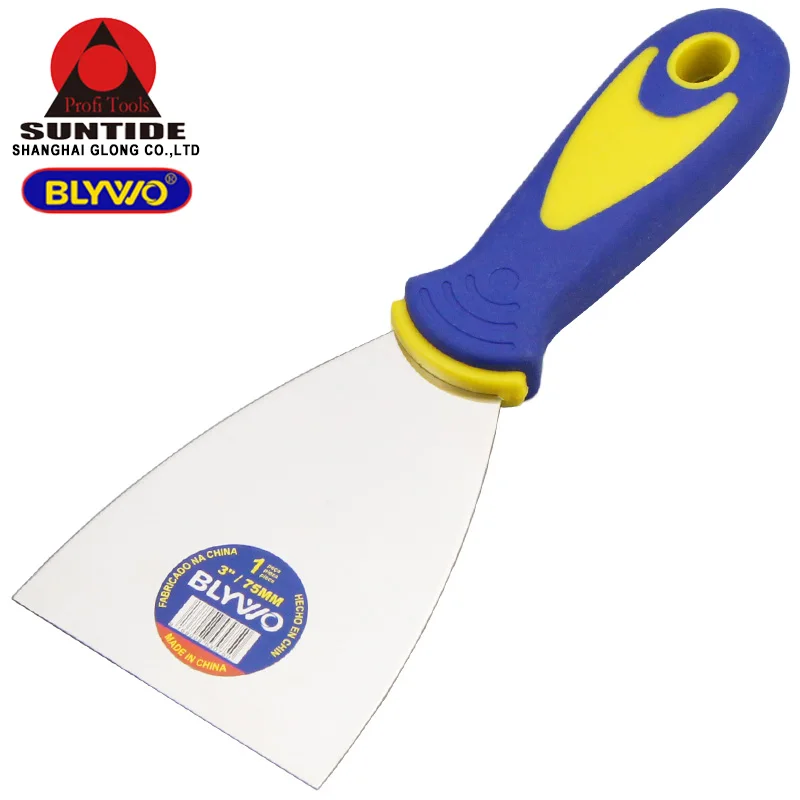 

Stainless Steel Putty Knife Scraper Blade Shovel Mirror treatment Wall Plastering Knife Hand Construction Tools