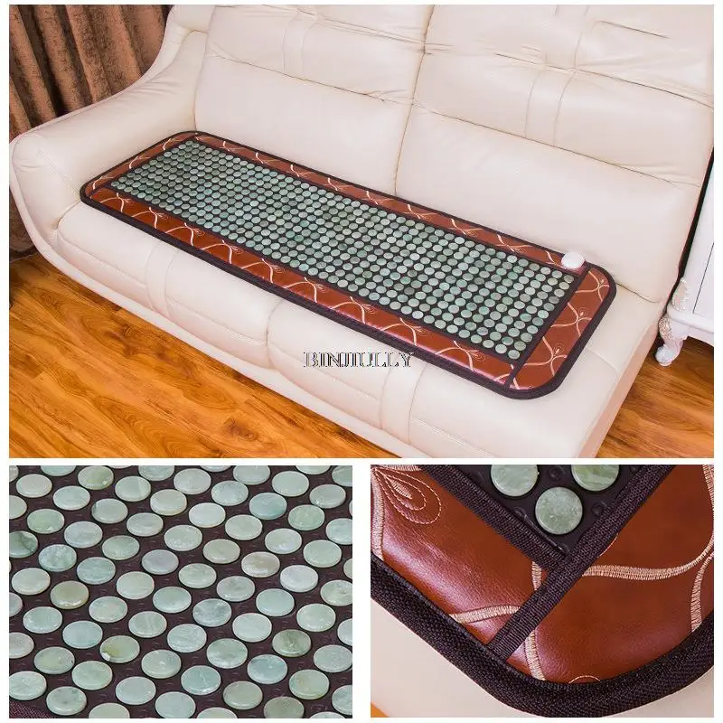 Health Care Jade Stone Massage Cushion Thermal Sofa Mattress Soft Jade Mat Infrared Heating Mat 50X150CM Free Shipping