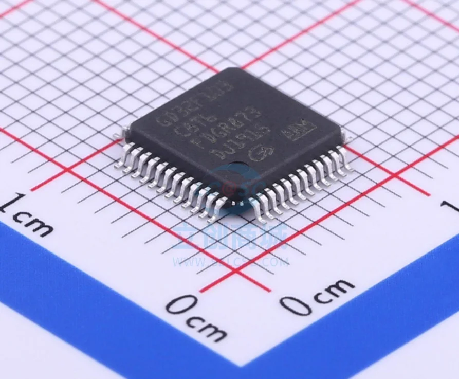 Nieuwe En Originele STM32F103C8T6 STM32F103 GD32F103C8T6 LQFP48 Nieuwe Lqfp-48 Microcontroller Chip, Arm Development Board Ingebed