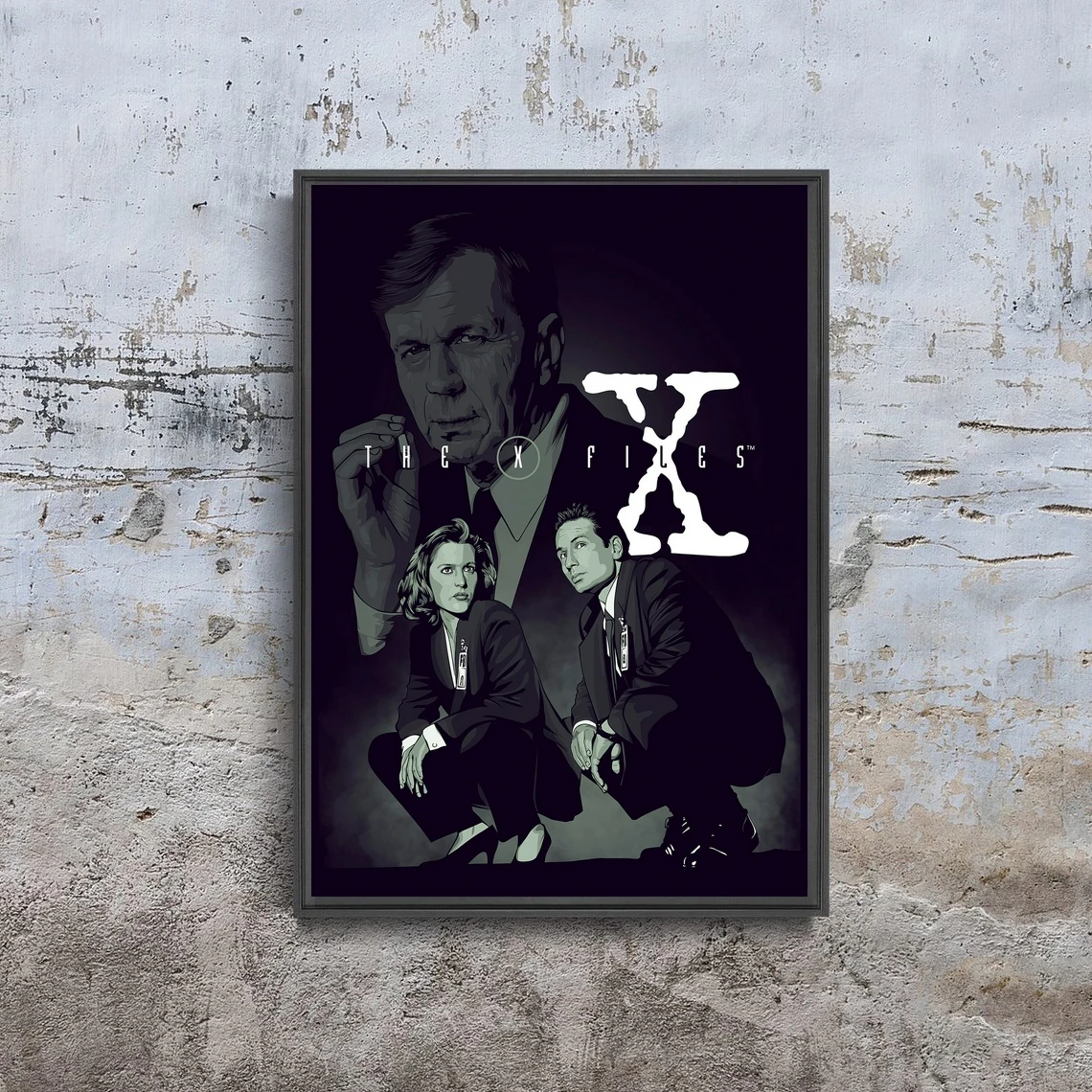 X-Files Movie Poster Home Wall Painting Decoration (No Frame)