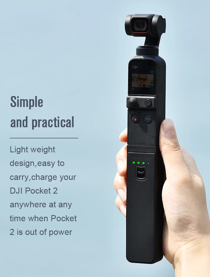 Osmo pocket 2ポータブルモバイルパワーバンクoutdooorハンドヘルド