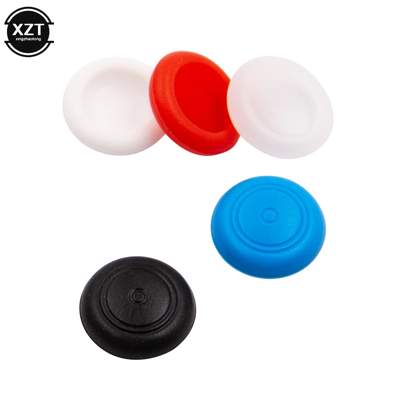 조이스틱 캡 실리콘 아날로그 컨트롤러 엄지 스틱 그립 엄지 스틱 캡 커버 키 프로텍터, 닌텐도 스위치 NS 액세서리, 4 개