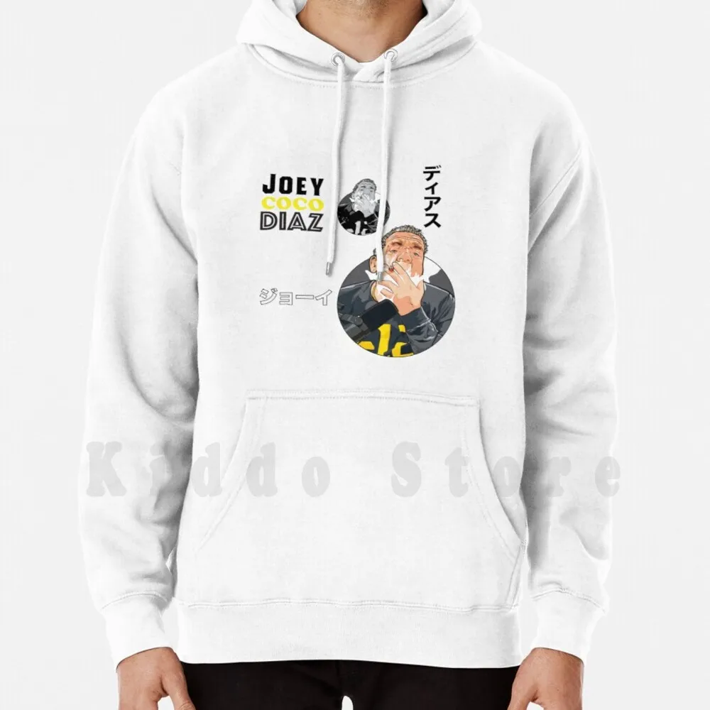 Joey Coco Diaz Smoking Weed Hoodies Long Sleeve Joey Coco Diaz Joey Diaz Joeydiaz Joeycocodiaz The Church Of Whats