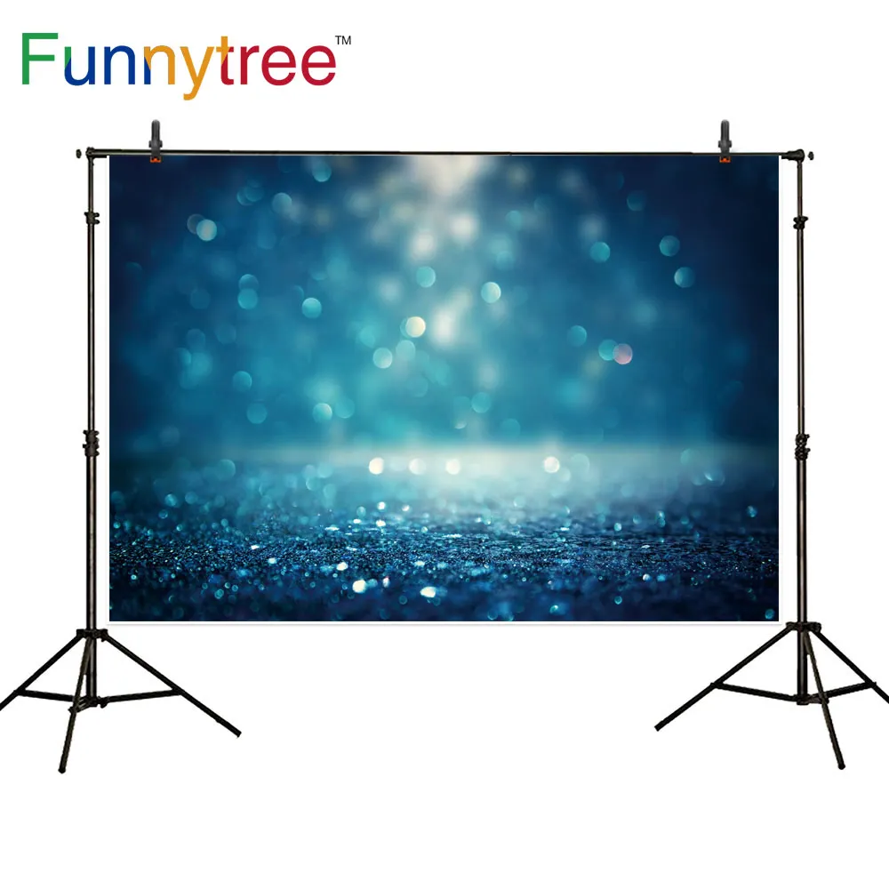 Funnytree Dreamy Glitter Bokeh Backdrop Wallpaper Wedding Shiny wedding background decoration photography Studio photozone Decor