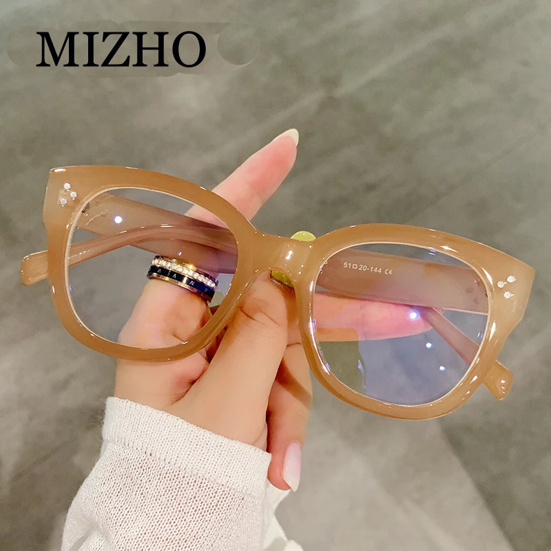 MIZHO Filtering Protect Eyesight Anti Blue Light Glasses Ladies Look At Phone Red Blocking Glare Computer Glasses Women