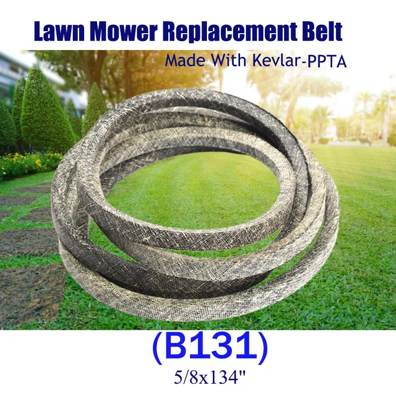 Make with Kevlar Mower Belt OEM Replacement V-Belt Compatible for 954-3055A 754-3055 for Para Aramid Fiber 5/8×134