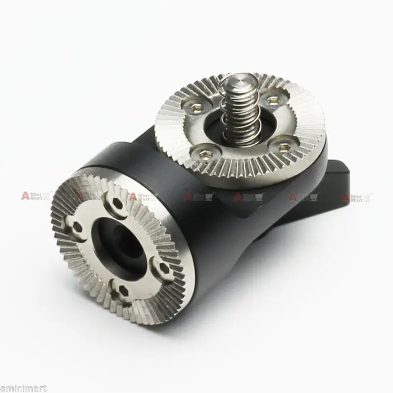 مصغرة ARRI نوع روزيت بدوره محول fr 15 مللي متر قضيب دعم DSLR تلاعب تمديد الذراع اتبع التركيز كاميرا الحفارات قفص اكسسوارات DIY بها بنفسك #6