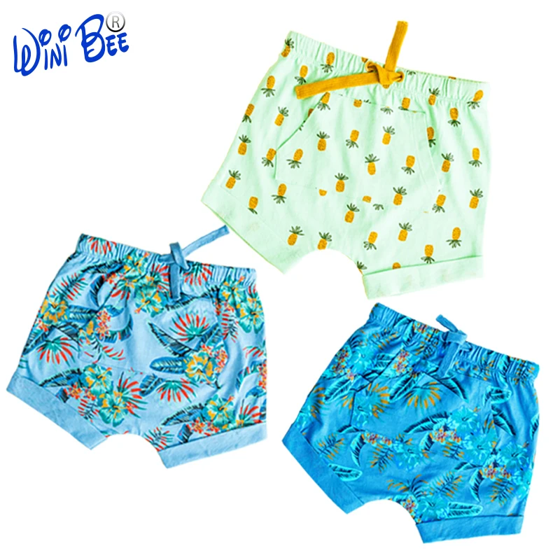 Shorts for Boys Baby Clothes New Born Bloomers  Cocomelon Diapers Panties Cover Beach Trousers PP Pants for Children 0-24Months