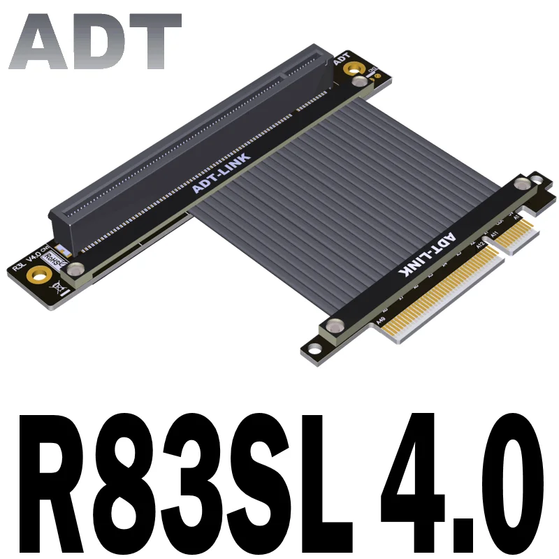 Imagem -02 - Adaptador de Cabo de Extensão Pcie x8 X16 Pci-e 4.0 Riser 1u2u 8x a 16x Gtx1080ti Rx3060