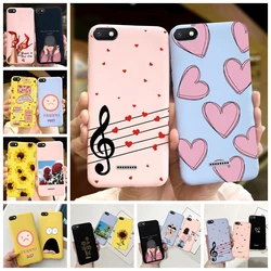 For Xiaomi Redmi 6A Case Soft TPU Cute Love Flower Phone Cases Cover For Redmi6a Xiaomi redmi a6 6 a Candy Silicon Couqe Funda
