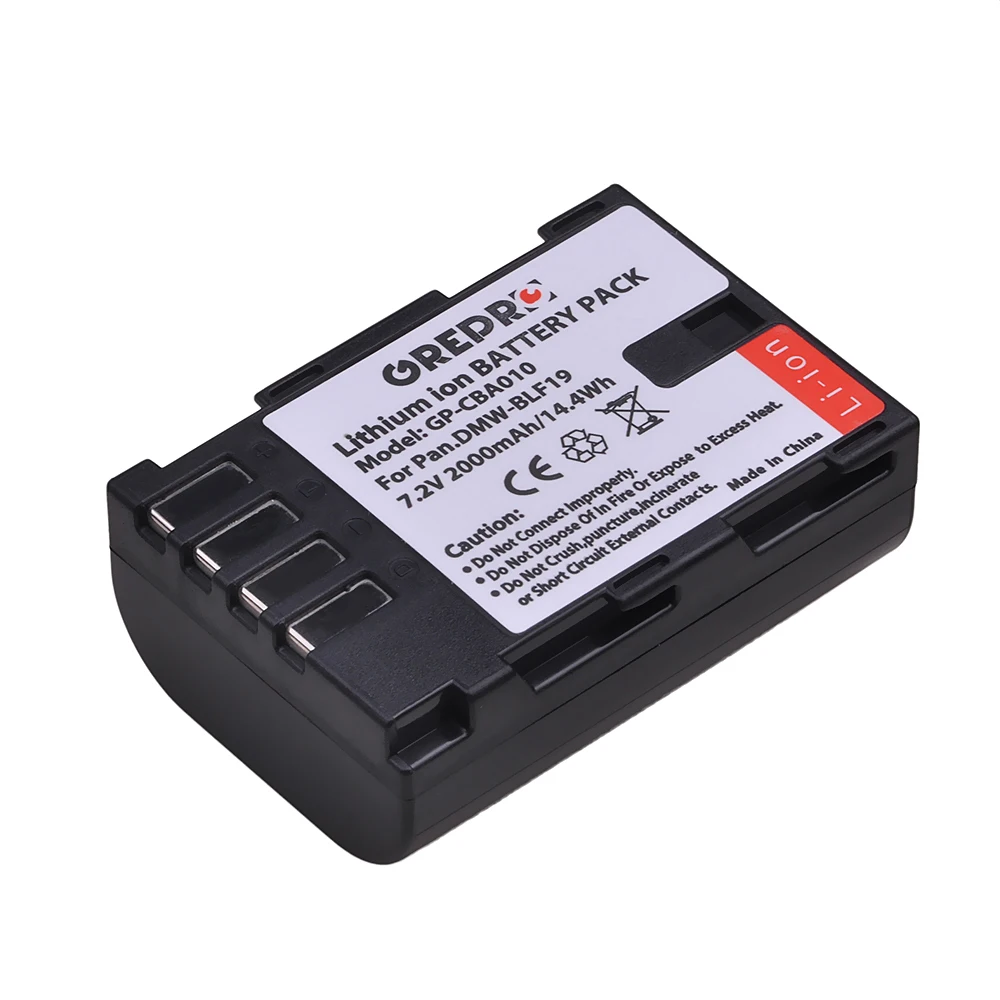 BLF19 DMW-BLF19E Battery + Type-c Dual Charger for Panasonic DMW-BLF19 GH4 GH5 Lumix DMC-GH4 DC-GH5 DMC-GH3 GH3, Lumix G9