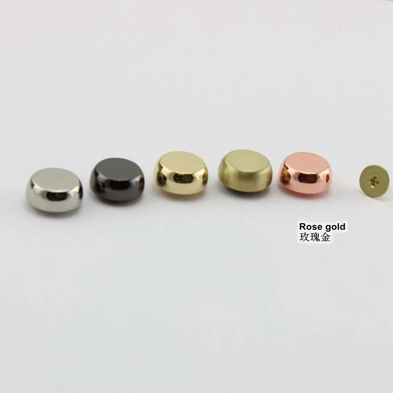 Vis de Reliure de Haute Qualité, 8 Couleurs, 11mm, 13mm, pour Cuir, Cuivre, Ceinture Artisanale, Portefeuille, Solides, à Faire Soi-Même, 10-30-100