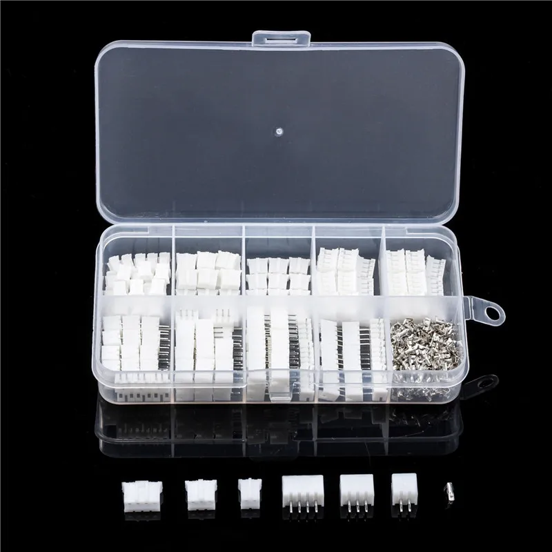 

180/270pcs Dupont Connector Pin Jumper Header Socket Housing Bare Electronics Crimp Pin Terminator Kit JXT-XH-2.54mm/PH-2.0mm