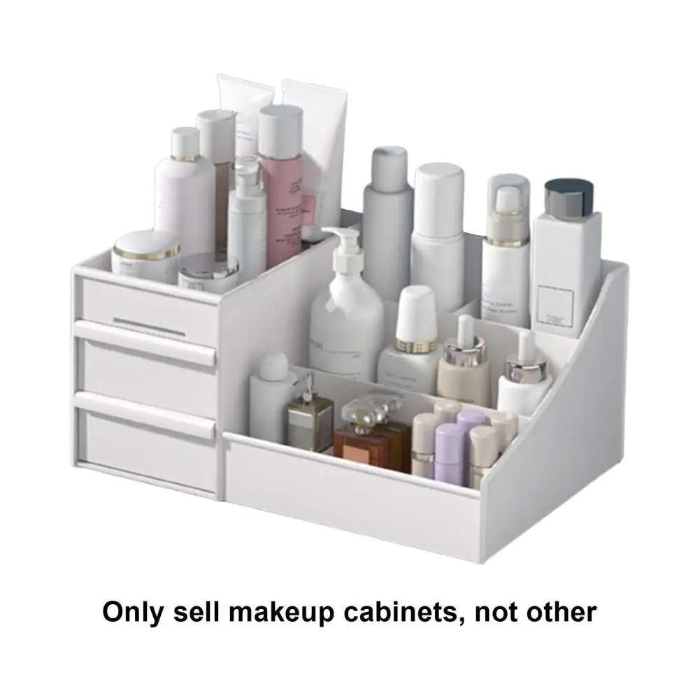 2021 Large Capacity Cosmetic Storage Box Makeup Drawer Organizer Jewelry Nail Polish Makeup Container Desktop Sundries Box