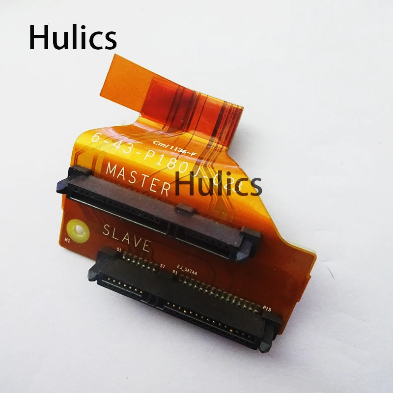 

Hulics Used For Clevo P180HM Double SATA Hard Drive Cable Pn 6-43-P180J-023 HDD