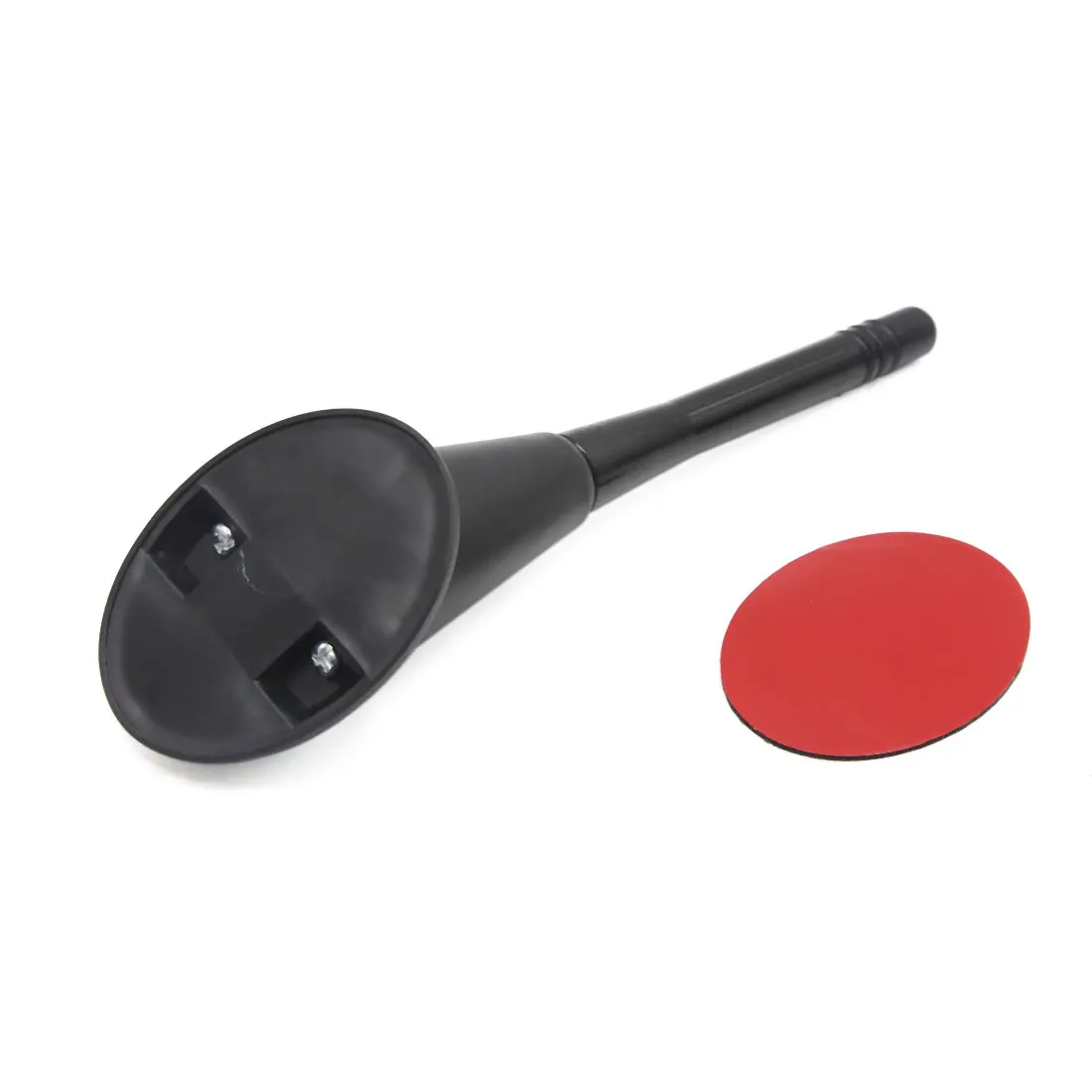 UXCELL Black 9-17cm Length Universal Self Adhesive Base Decorative Antenna Aerial for SUV Car