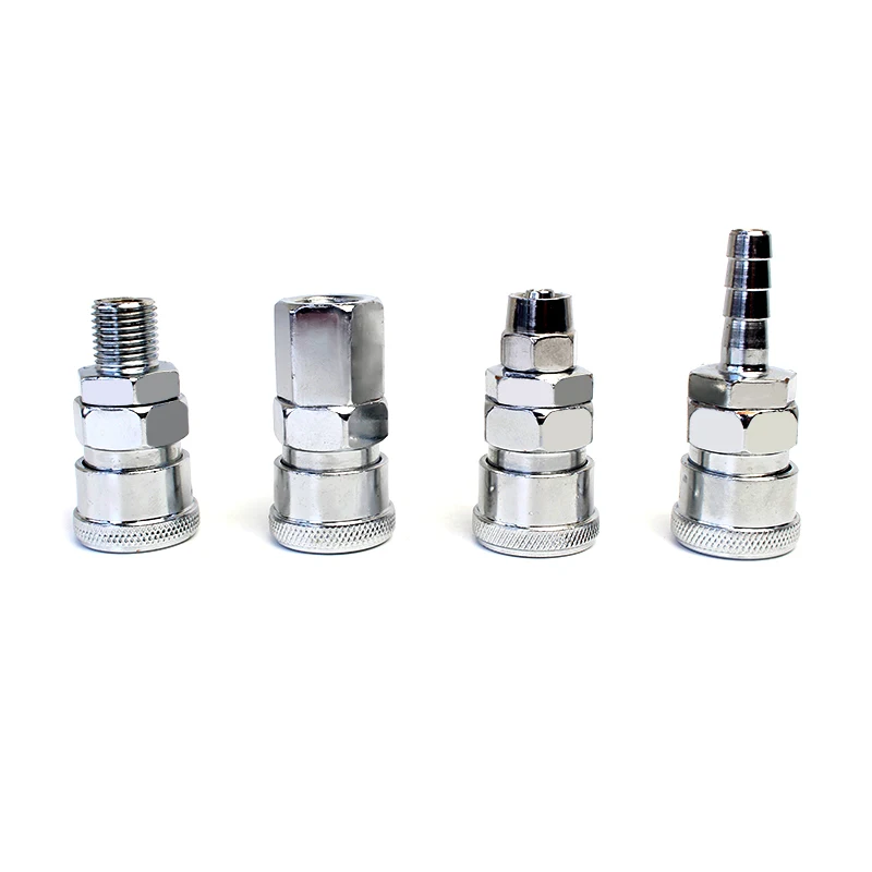 Pneumatic fitting C type quick connector high pressure coupling SP SF SH SM PP PF PH PM 20 30 40 inch thread (PT)