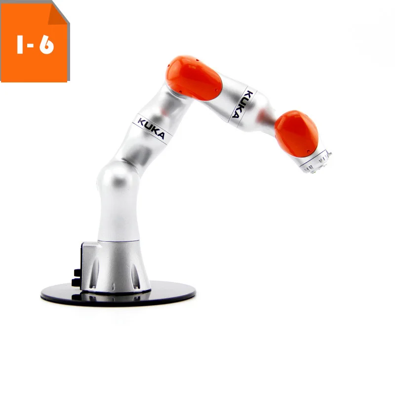 1: 6 scale KUKA LBR iiwa Industrial Denso Mechanical Robot Turnable Model scene simulation kids adult gift souvenir display gift