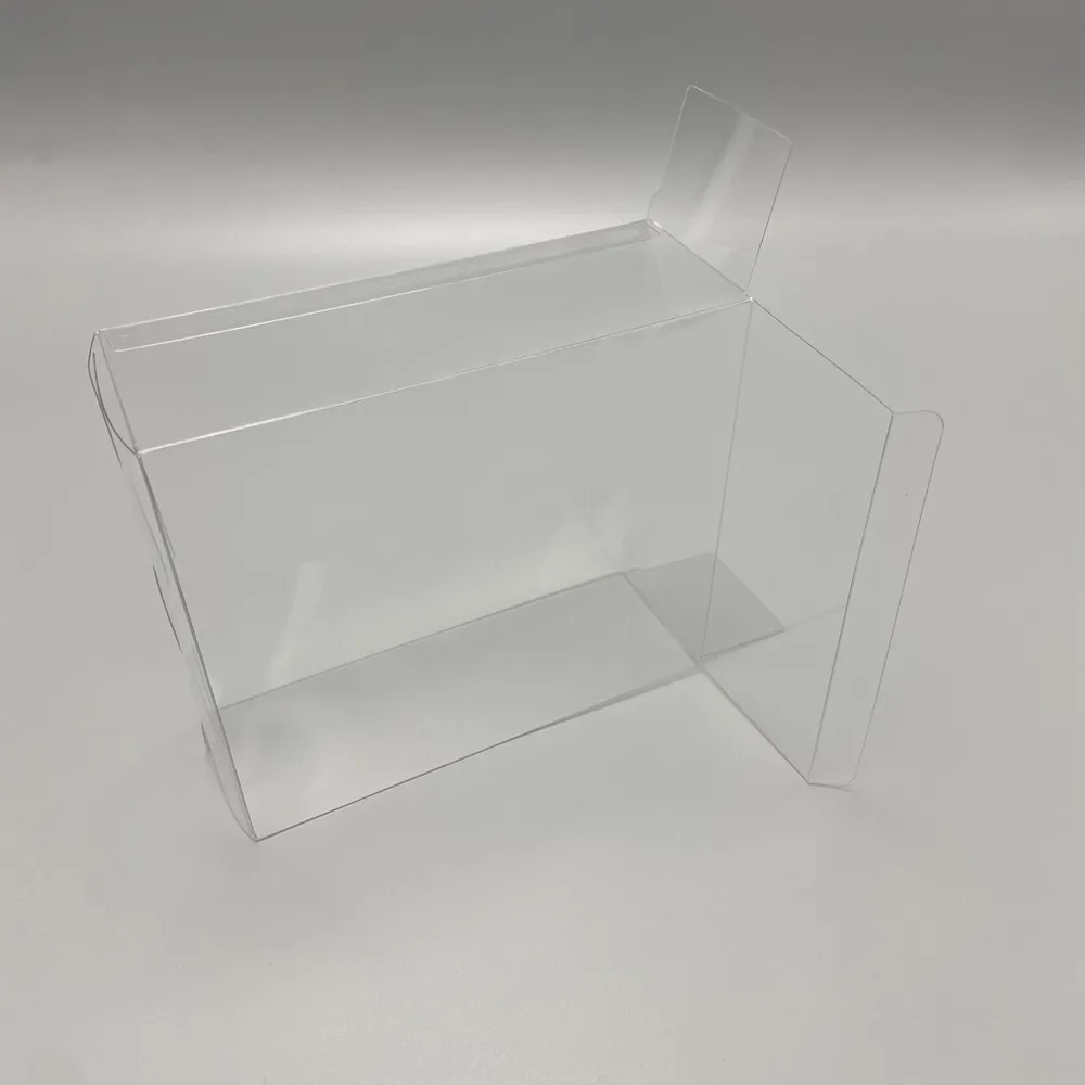 Transparent PET Collection Storage Case Display box For Poke mon Heart Gold and Soul Silver EU version protection box