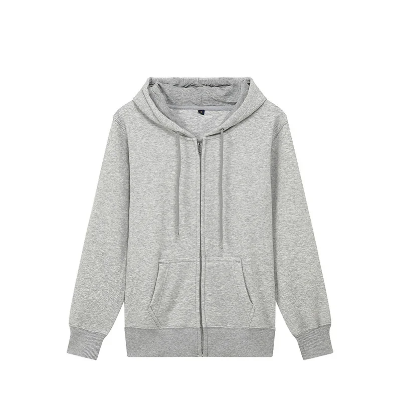 

Men Spring Autumn Zipper Hoodie Male Sports Cardigan Couple Coat Polar 600g Thick Velvet Fleece Keep Warm Oversized Sweatshirt