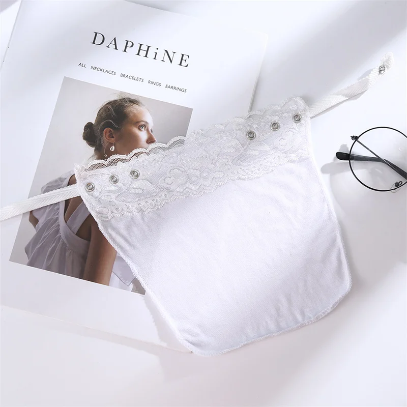 Women Quick Easy Clip-on Lace Fragment Camisole Bra Insert Wrapped Chest Overlay Anti-exhaust Tube Top Wrap