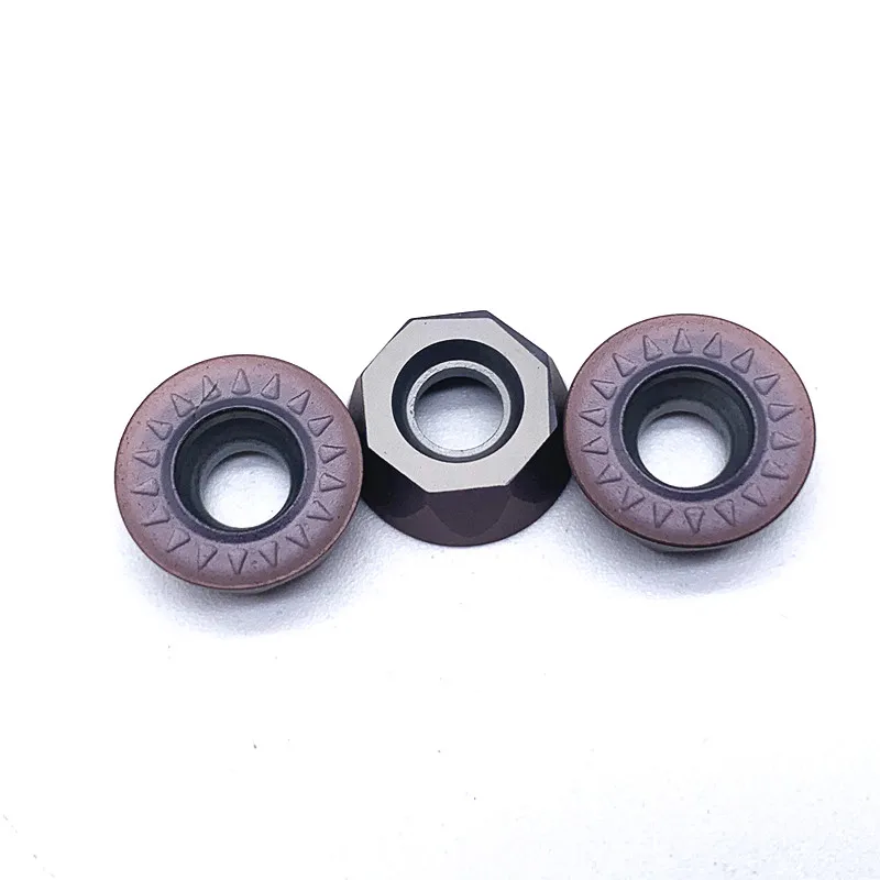 10 pz utensili di fresatura RPMT1204 MOE VP15TF inserti in metallo duro utensile da taglio RPMT 1204 MO E VP15TF utensile da tornio utensili CNC fresa