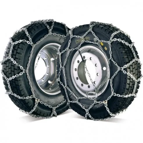 Steel snow chains for truck size 630 TÜV and Ö-Norm-5119 approved, mounting instructions and raffia bag