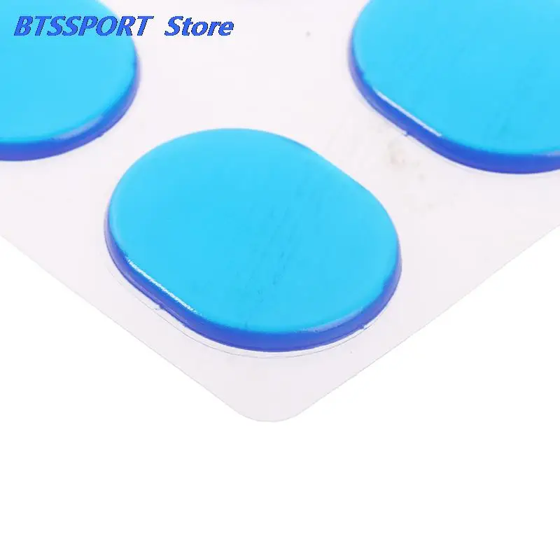 6Pcs/Sheet Pieces Drum Damper Gel Pads Silicone Drums Silencer For Drums Tone Control Percussion Instrument Accessories