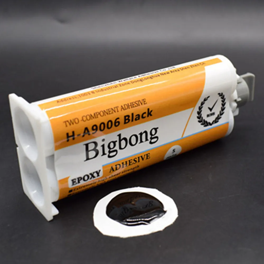 50ml 1:1 Black Epoxy Adhesive Granite Stone Wood Ceramic Metal Plastic Tile Crack Chip Repair Joint Resin AB Glue Epoxies