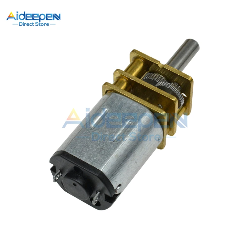 DC 3V 6V 12V GA12-N20 Micro เกียร์มอเตอร์เกียร์โลหะเกียร์ล้อมอเตอร์30RPM 50RPM 60RPM 100RPM 150RPM 200RPM 300RPM 600RPM 1000RPM