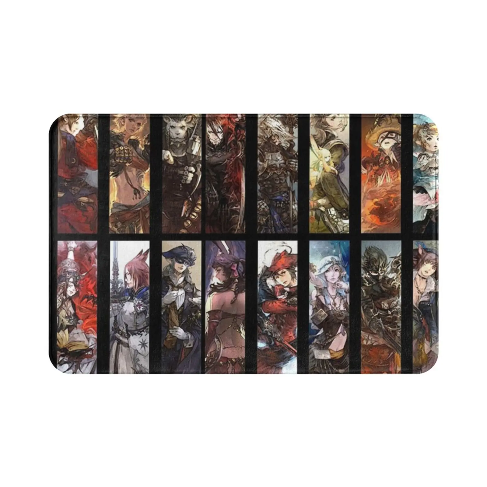 Ff14 Master Of Jobs Carpet Mat Rug Cushion Soft Final Fantasy 14 Xiv Aesthetic Square Enix Job Japan Anime Manga Mage