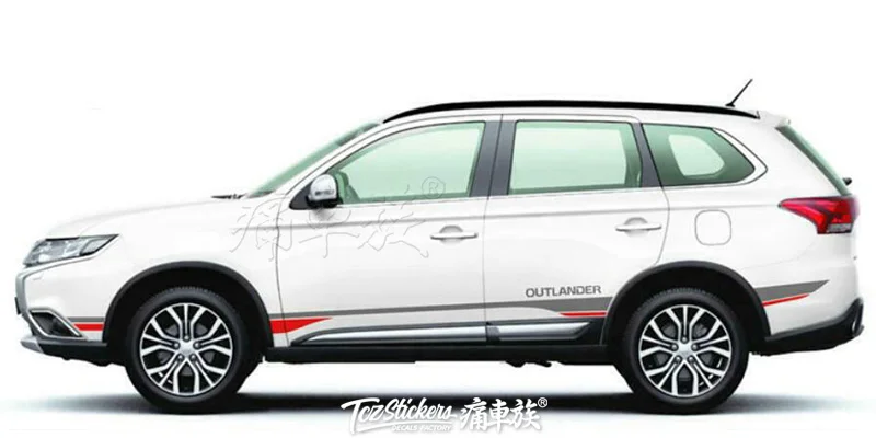 

Наклейка для кузова Mitsubishi Outlander, Модифицированная наклейка, Модифицированная наклейка для внедорожника