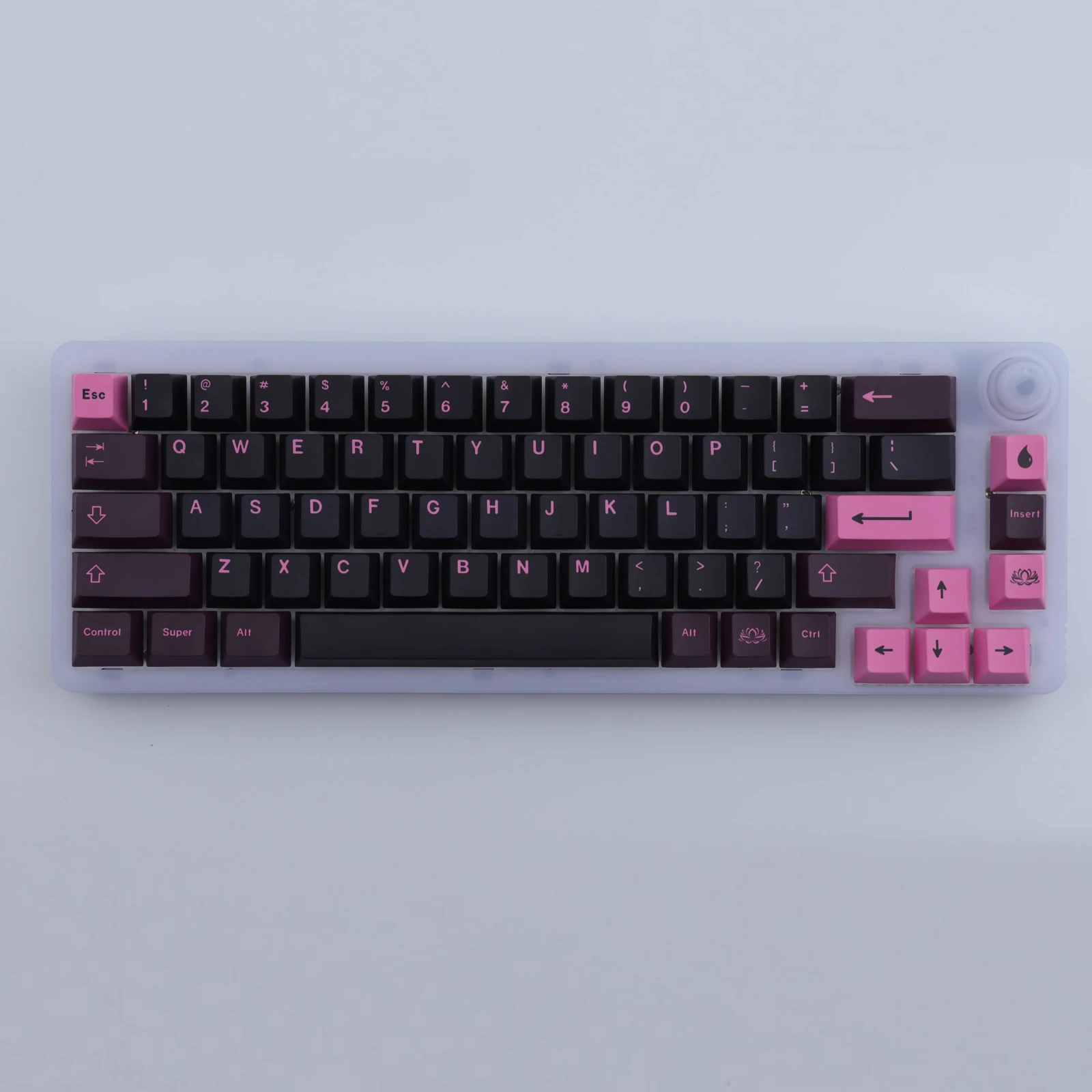 PBT Keycap 137 Schlüssel Kirsche Profil DYE-SUB Personalisierte GMK Rosa Lotus tastenkappen Für Mechanische Tastatur