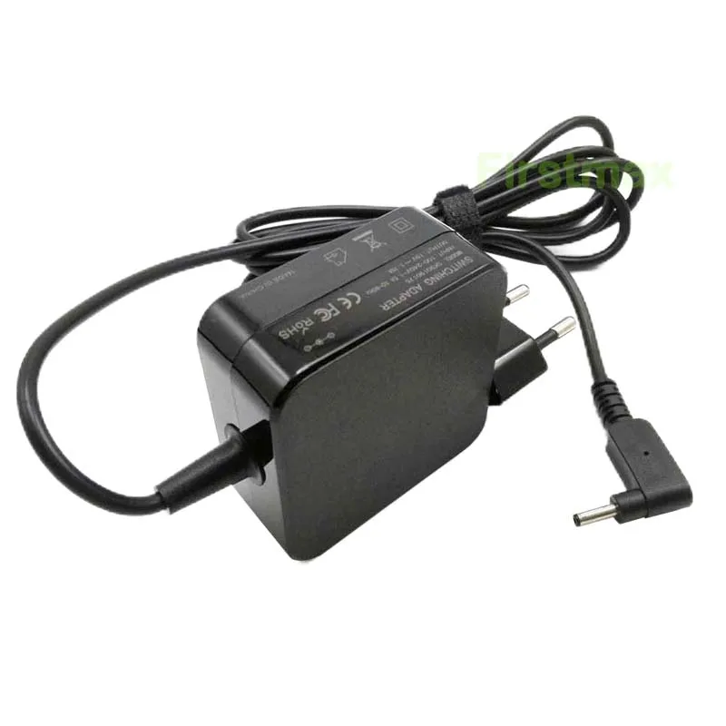 شاحن محمول من الاتحاد الأوروبي لـ Asus vivobob، مزود طاقة ، محول ، J200T ، J200TA ، R204TA ، 0A001-00341500 ، AD890026 ، 1.75A ، 33W ، 19V