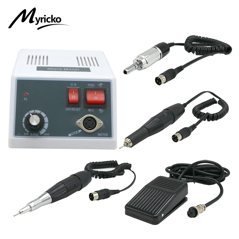 Dental Marathon Polishing  Laboratory Machine 35K RPM 18/102/204 micromotor Clinic Micromotor Set dental tool  One Year Warranty