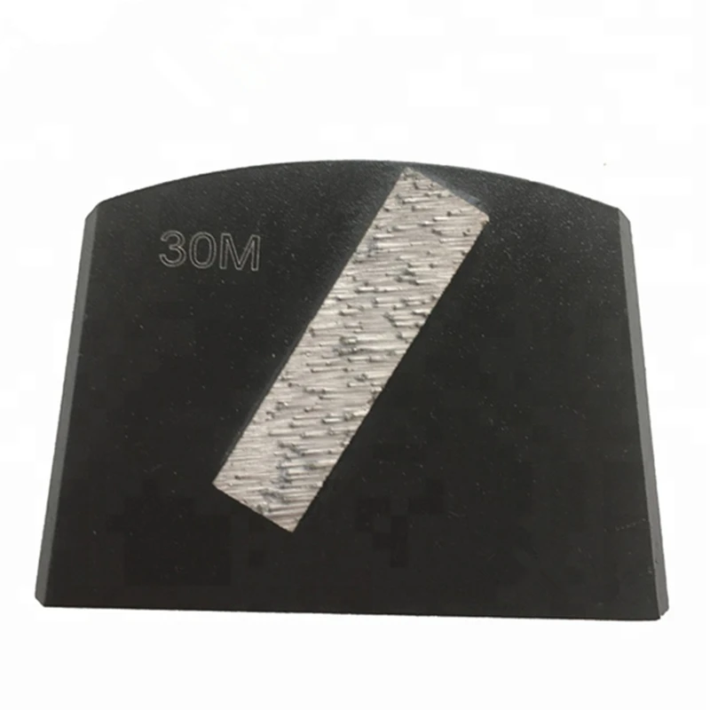 LAV04 Metal Bond Diamond Grinding Disc Single Segment Lavina Grinding Shoes Polishing Pads for Concrete Floor Renovation