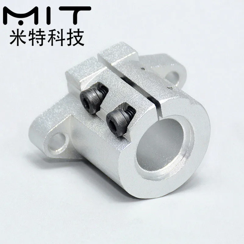 factory price  Flanged Connector Clamps Tube Supports With Mounting Holes Base Plate Tube Connector Joints Sensor Holders