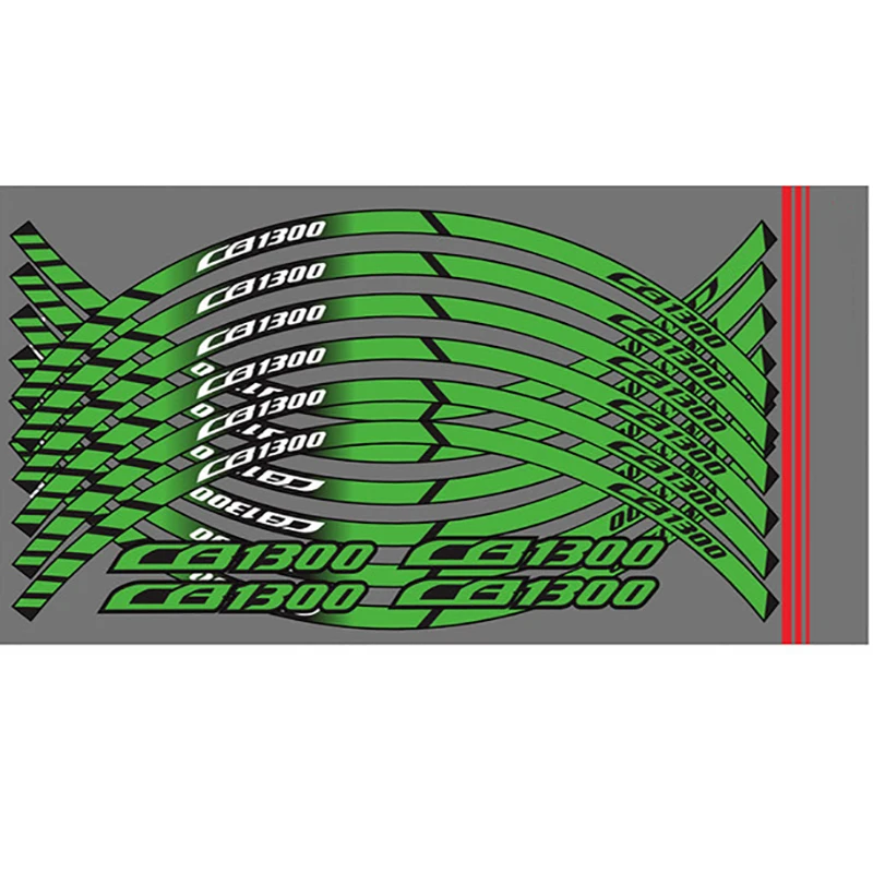 Motorcycle Outer Ring High Quality Decal Sticker Accessories Reflective Stickers Suitable For HONDA cb1300 CB1300 CB 1300