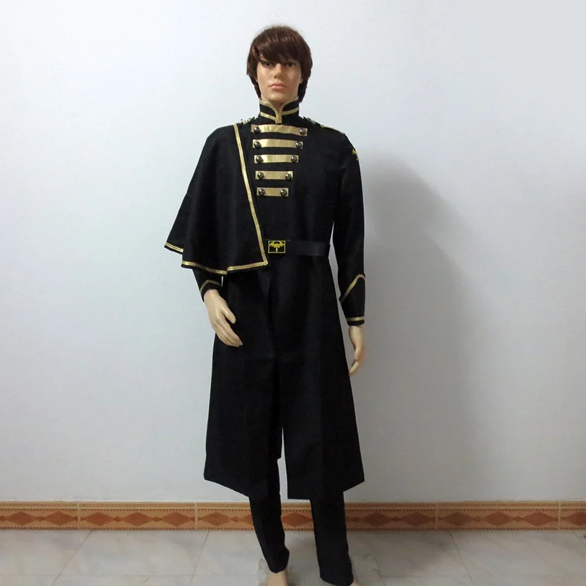 

Masked Rider Kamen Rider Ghost Necrom Syrians Black Christmas Party Halloween Uniform Outfit Cosplay Costume Customize Any Size