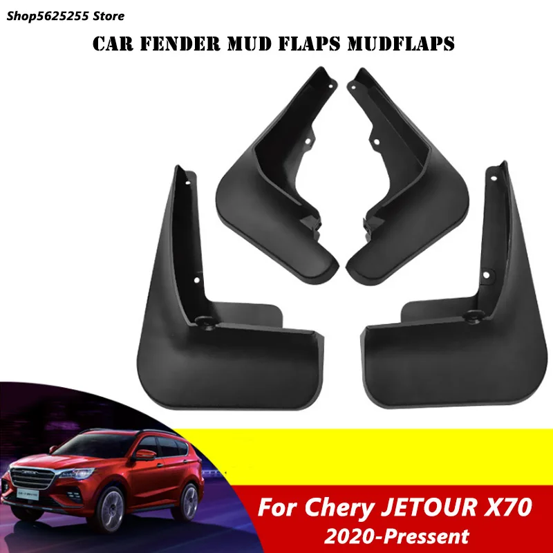 

Car Mudflap Chery JETOUR X70 2021 2020 2019 2017 Fender Mud Flaps Guard Splash Flap Front Rear Wheel Mudguards Accessories